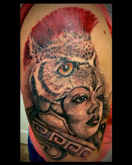 Athena by Steve Phipps : Tattoos
