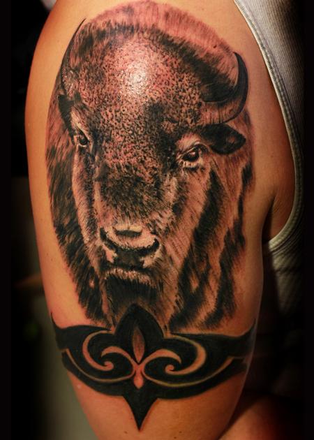 Tattoos - Bison - 105019