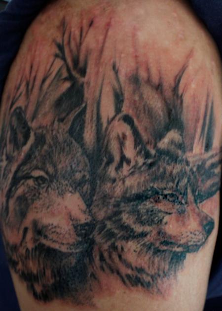 Tattoos - Wolves - 138241