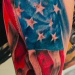 Tattoos - Rippled Flag - 142527