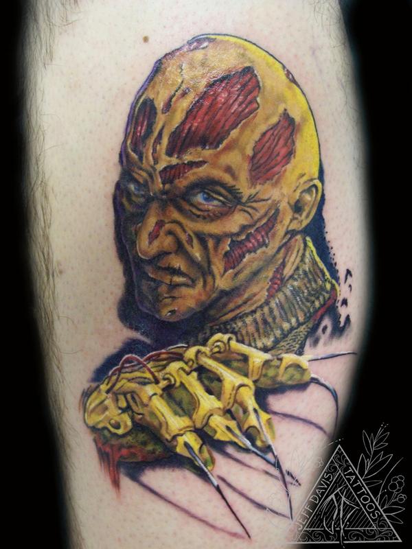 Freddy Krueger  Tattoo Ideas Artists and Models