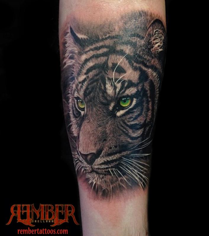 Tiger Tattoos Placement Tattoo Styles  Ideas