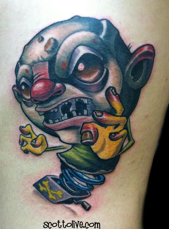 Jack in the Box by Scott Olive: TattooNOW