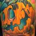 Tattoos - Owl on Pumpkin - 62339