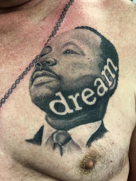 Tattoos - MLK Portrait - 142391