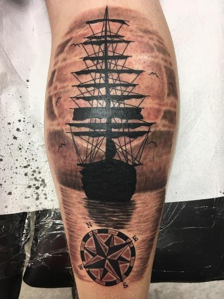 Tattoos - Sailship  - 142784