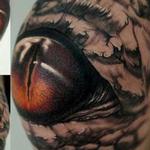 Tattoos - Knee Eye - 102186