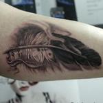 Tattoos - FreeHand Feather - 102248