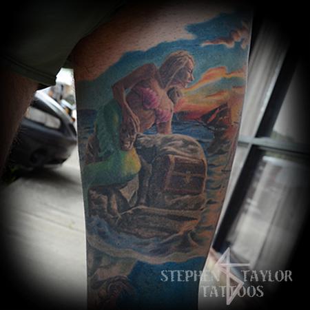 Tattoos - Mermaid - 108324