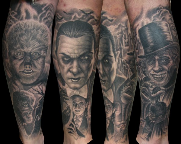 Horror Tattoos That Prove an Awesome Amount of Fandom  iHorror
