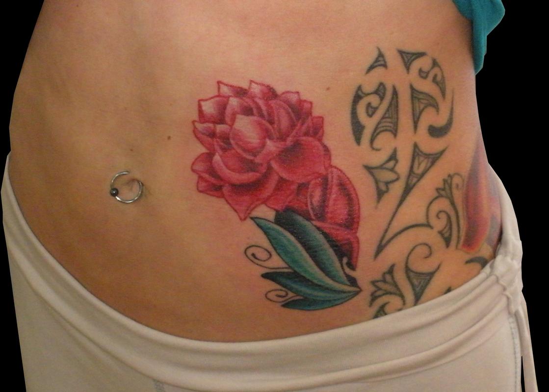 Red Ginger Flower By Trevor Kennedy Tattoonow