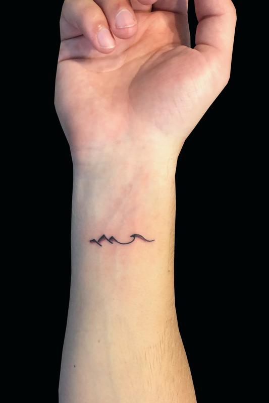 Mountain Wave by Adam Considine: TattooNOW Mountain Wave by Adam Considine: TattooNOW