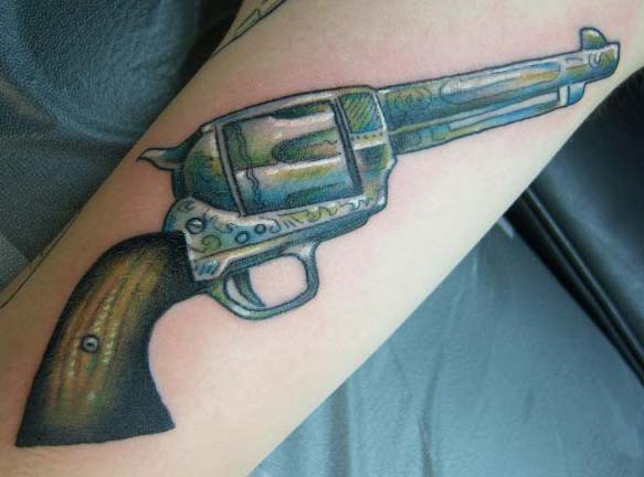 Tattoos - 6 SHooter - 21565