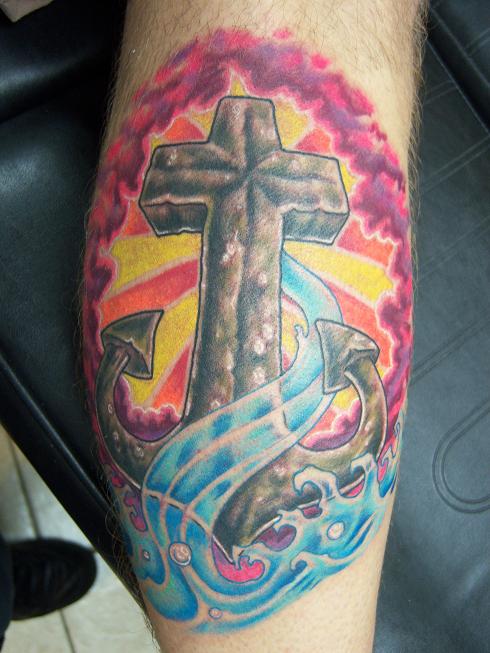 Tattoos - Old anchor - 22700