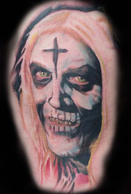 Stevie Monie - Otis Tattoo From House of 1000 Corpses