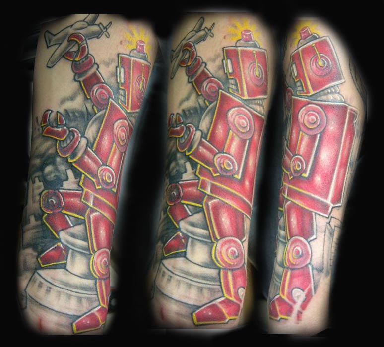 Stevie Monie - Robot Tattoo