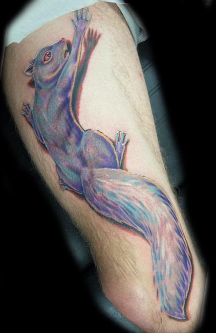 Squirrel tattoo by jerrrroen on DeviantArt