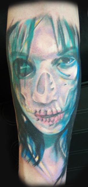 Tattoos - Grim Reaper Girl - 26083