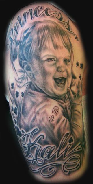Tattoos - Photo realistic Portrait - 26080