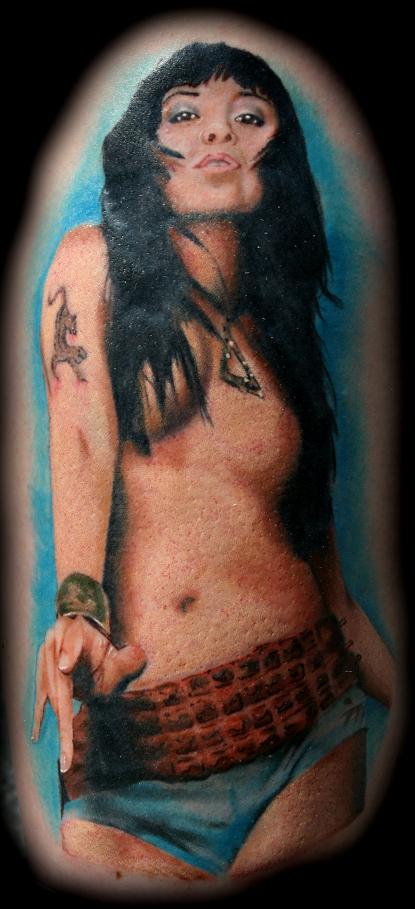 Stevie Monie - Kelli Alli Tattoo