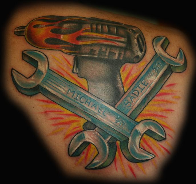 Stevie Monie - Impact Wrench Tattoo