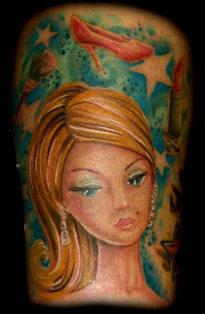 Tattoos - Barbie Day Dreaming - 21202