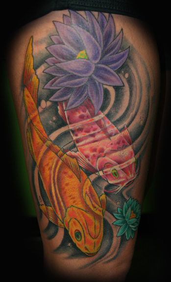 Tattoos - Koi fishies - 32816