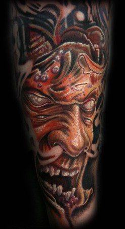 Tattoos - Evil Demon Tattoo  - 46488