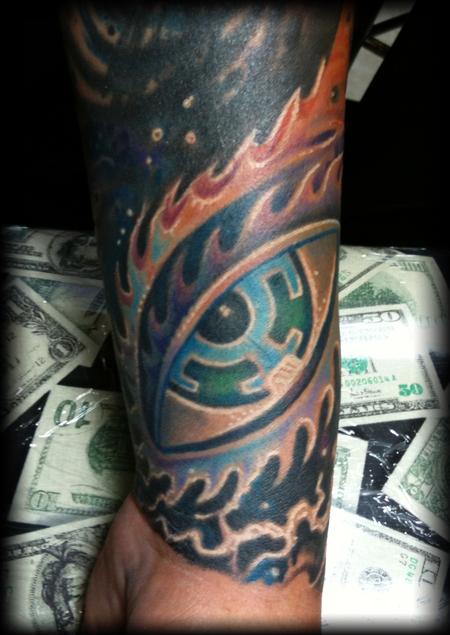Alex Grey Inspired Tattoo Sleeve by Stevie Monie: 