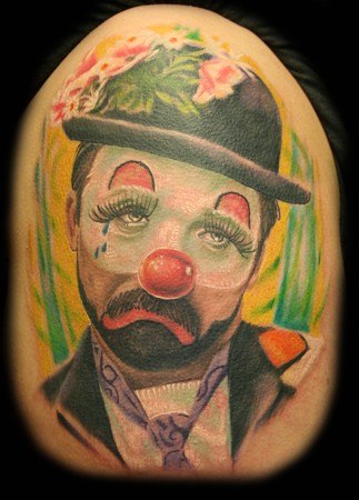 Stevie Monie - Detroit Clown Tattoo