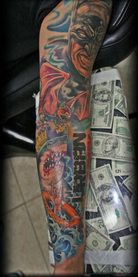 Tattoos - David Correy Tattoo Sleeve - 61720