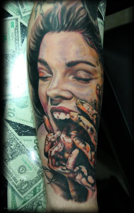 Stevie Monie - Contagion Effect Tattoo