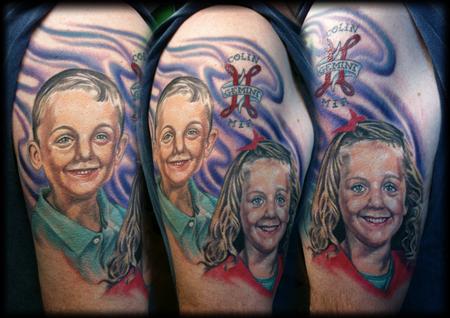 Tattoos - Ed's GrandKids Portraits - 61327