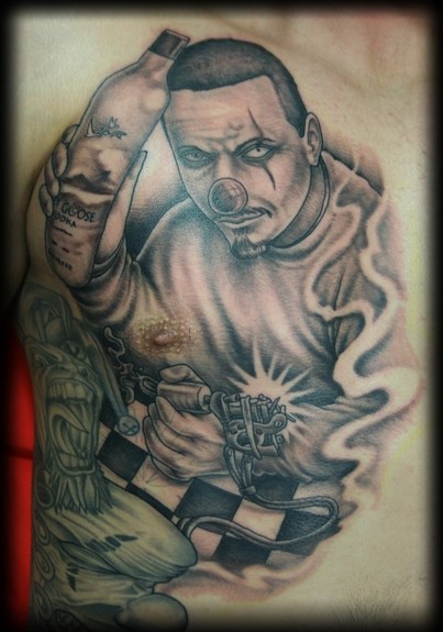 Stevie Monie - Clown Tattoo Artist