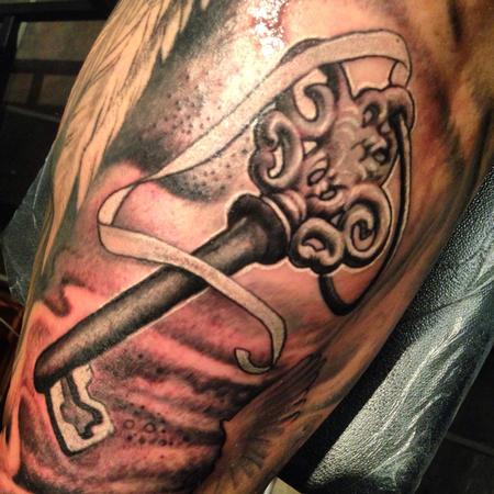 Stevie Monie - Skeleton Key Tattoo 