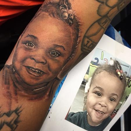 Tattoos - Realistic Portrait Tattoo - 104522