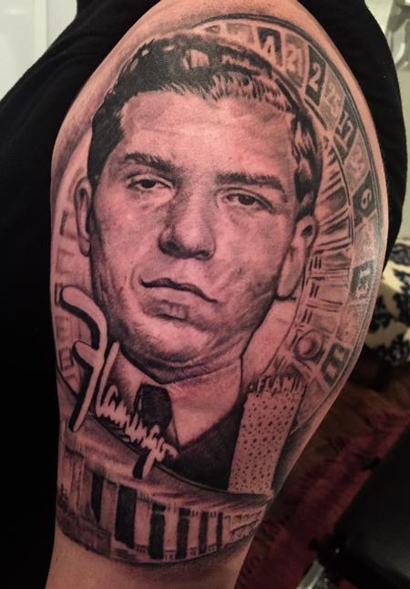 Stevie Monie - Lucky Luciano Tattoo