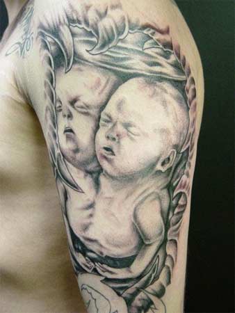 Tattoos - Siamese Twins - 20959