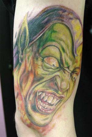 Tattoos - Green Goblin - 20961