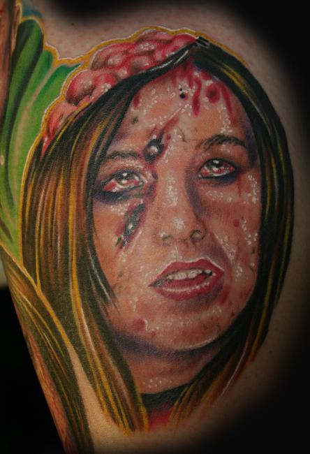 Stevie Monie - Philly Tattoo Zombie 3