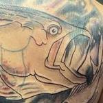 Tattoos - Striped Bass Rockfish Backpiece  - 144306