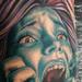 Tattoos - Screaming Girl Tattoo - 61443