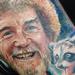 Tattoos - Bob Ross Tribute Tattoo  - 93874