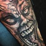 Tattoos - Evil Demon Cover Up Tattoo - 104524