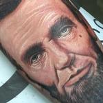 Tattoos - Abraham Lincoln Tattoo - 104528