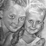 Tattoos - Black and Grey Portrait Tattoo - 108668