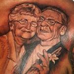 Tattoos - Wedding Photo Memorial Tattoo  - 108669