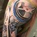 Tattoos - SataJet HVLP Spray Gun Tattoo  - 86630