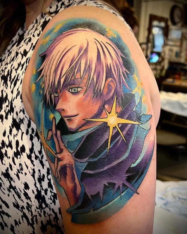 Twitter 上的Putrid CosplayGojo Satoru tattoo JujutsuKaisen GojoSatoru  JujutsuKaisentattoo animetattoo httpstcoyV5JHN0Fqg  Twitter