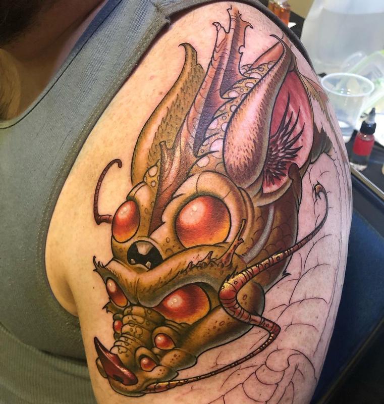 Fantasy Dragon by Jesse Smith: TattooNOW